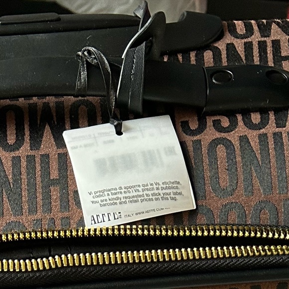 Moschino 18 Inch Logo Spinner Swuitcases each sold separately 500each or 900both - Picture 10 of 10